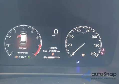 2025 Honda Odyssey Ex-L из США, поврежденный, VIN 5FNRL6H65SB059446